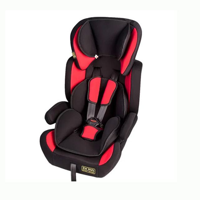 

Автокресло детское бустер BOSS NE-EF-08 черно-красный 1-12 лет