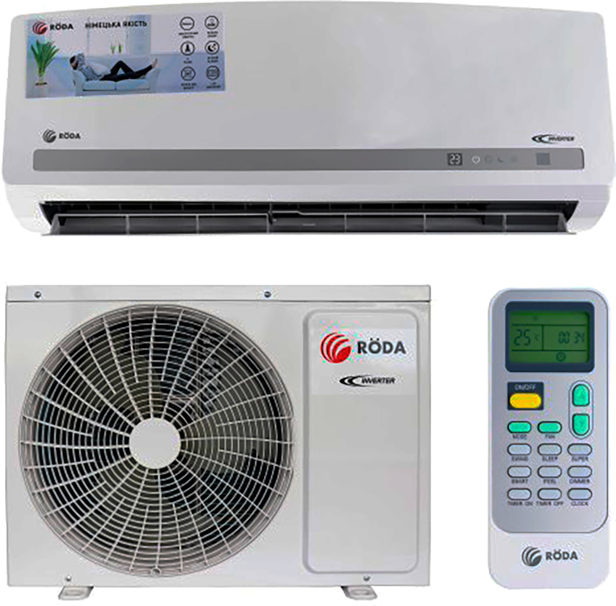 Кондиционер Roda DS-KP09/DU-KP09 – фото, отзывы, характеристики в ...