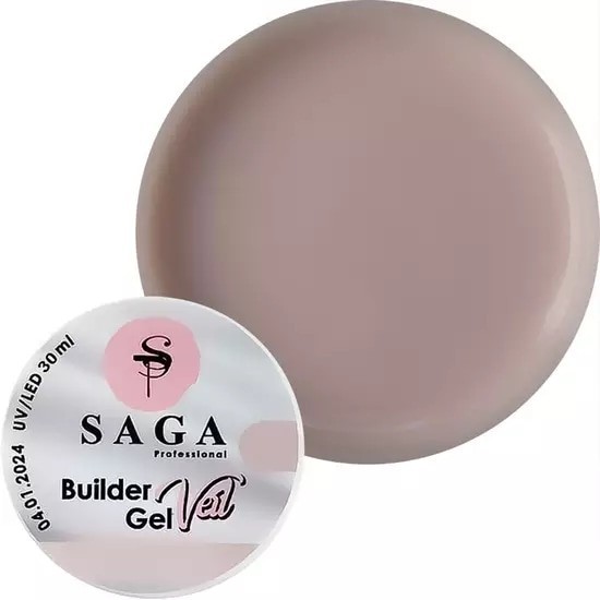 Гель для наращивания SAGA professional Builder Gel Veil 8 15ml – в ...