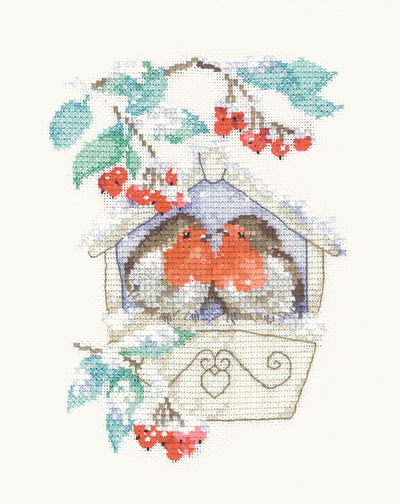 

Набір для вишивання хрестиком "Укриття//Hideaway" Heritage Crafts H607