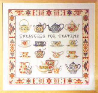 

Набір для вишивання "Час чаю (Tea-time)" Permin 39-2410