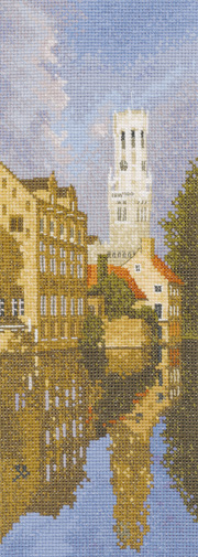 

Набір для вишивання хрестиком "Брюгге//Bruges" Heritage Crafts H706