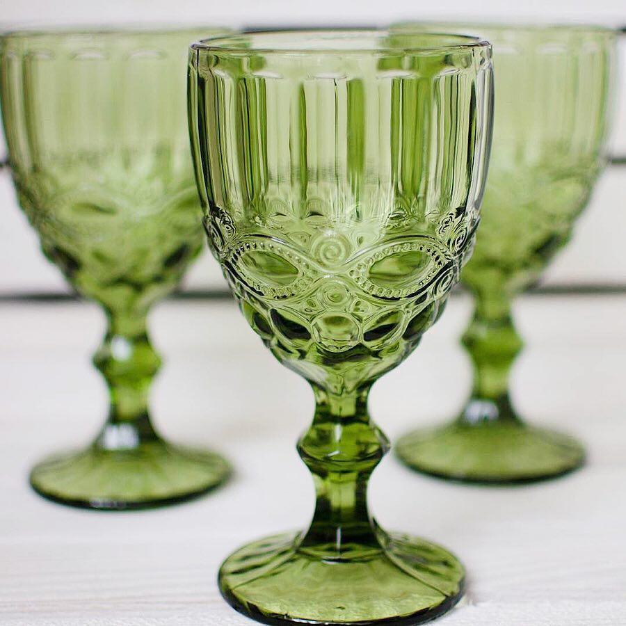 

Набор бокалов DS Vintage Green для вина 300 мл 6 шт
