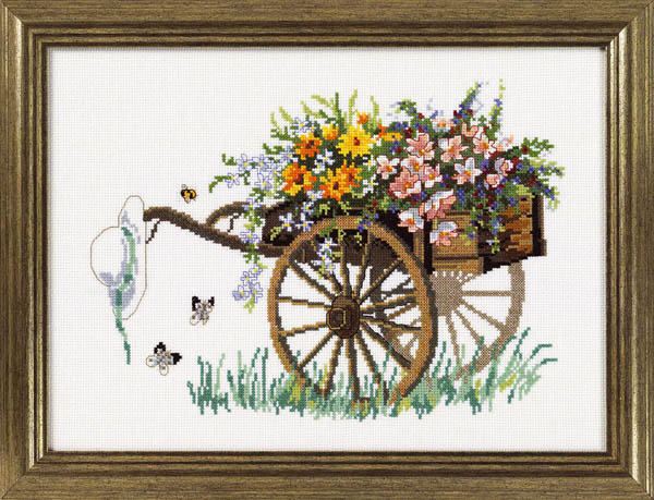

Набір для вишивання "Візок (Cart)" Permin 70-3121