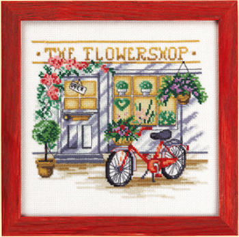 

Набір для вишивання "Квітковий магазин (The flowershop)" Permin 92-8101