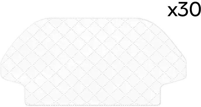 

Одноразовые сменные насадки для робота-пылесоса Xiaomi Mi Robot Vacuum-Mop P SKV4114TY 30 шт.