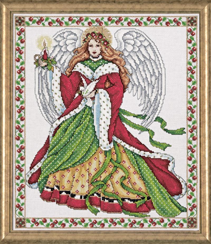 

Набір для вишивання хрестиком "Christmas Angel//Різдвяний ангел" Design Works dw5980