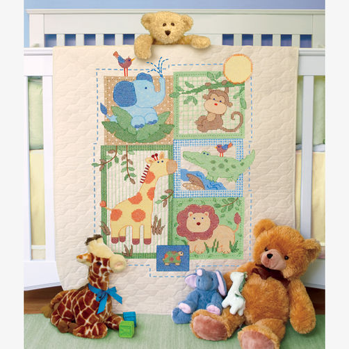 

Набір для вишивання хрестиком "Саванна//Savannah Quilt" DIMENSIONS 70-73544