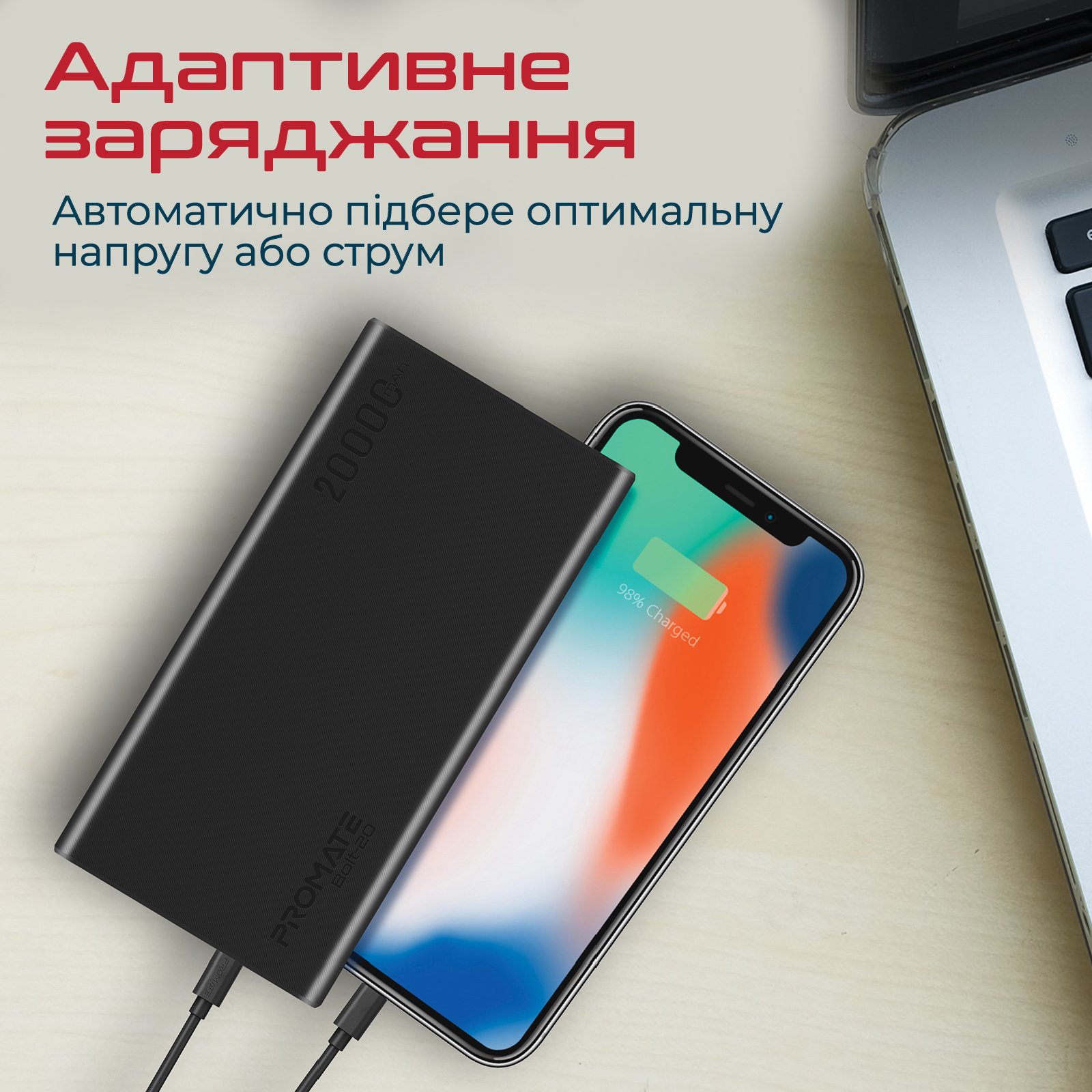 УМБ Promate Bolt-20 20000 mAh 10Вт 2xUSB Black (bolt-20.black) – фото,  отзывы, характеристики в интернет-магазине ROZETKA | Купить в Украине:  Киеве, Харькове, Днепре, Одессе, Запорожье, Львове