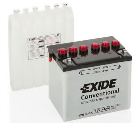 Аккумулятор 24Ah-12v 12N24-3A 184х124х175 R, EN220 Exide (12N243A ...