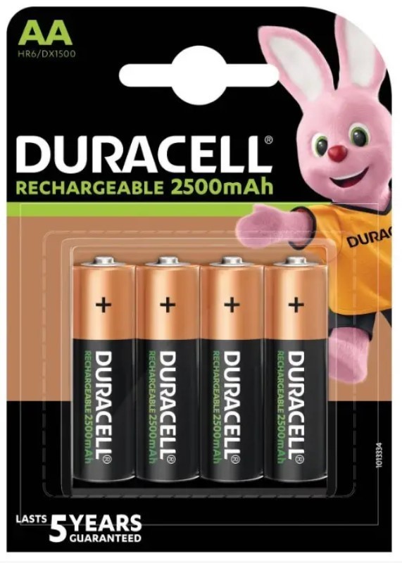 Аккумулятор DURACELL HR6 (AA) 2500 mAh уп. 4шт. – фото, отзывы ...