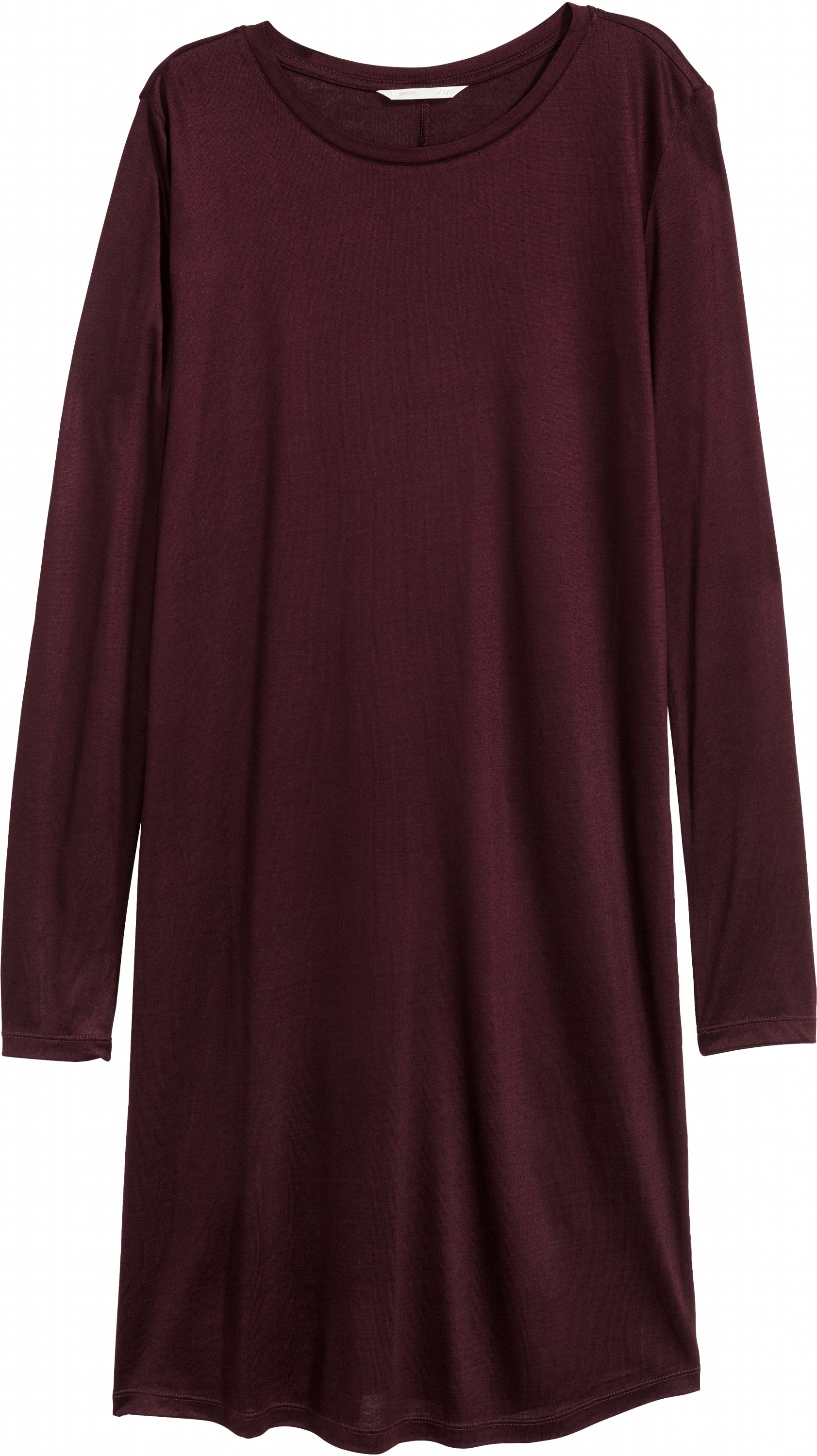 

Платье H&M Basics 05613706 XS Бордовое