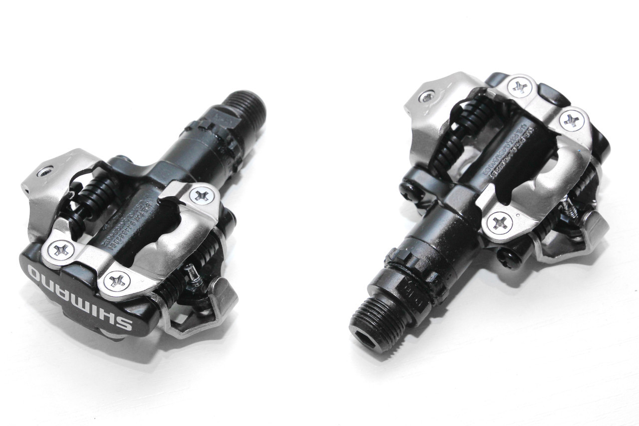 

Педали контактные Shimano PD-M520, черные, без шипов