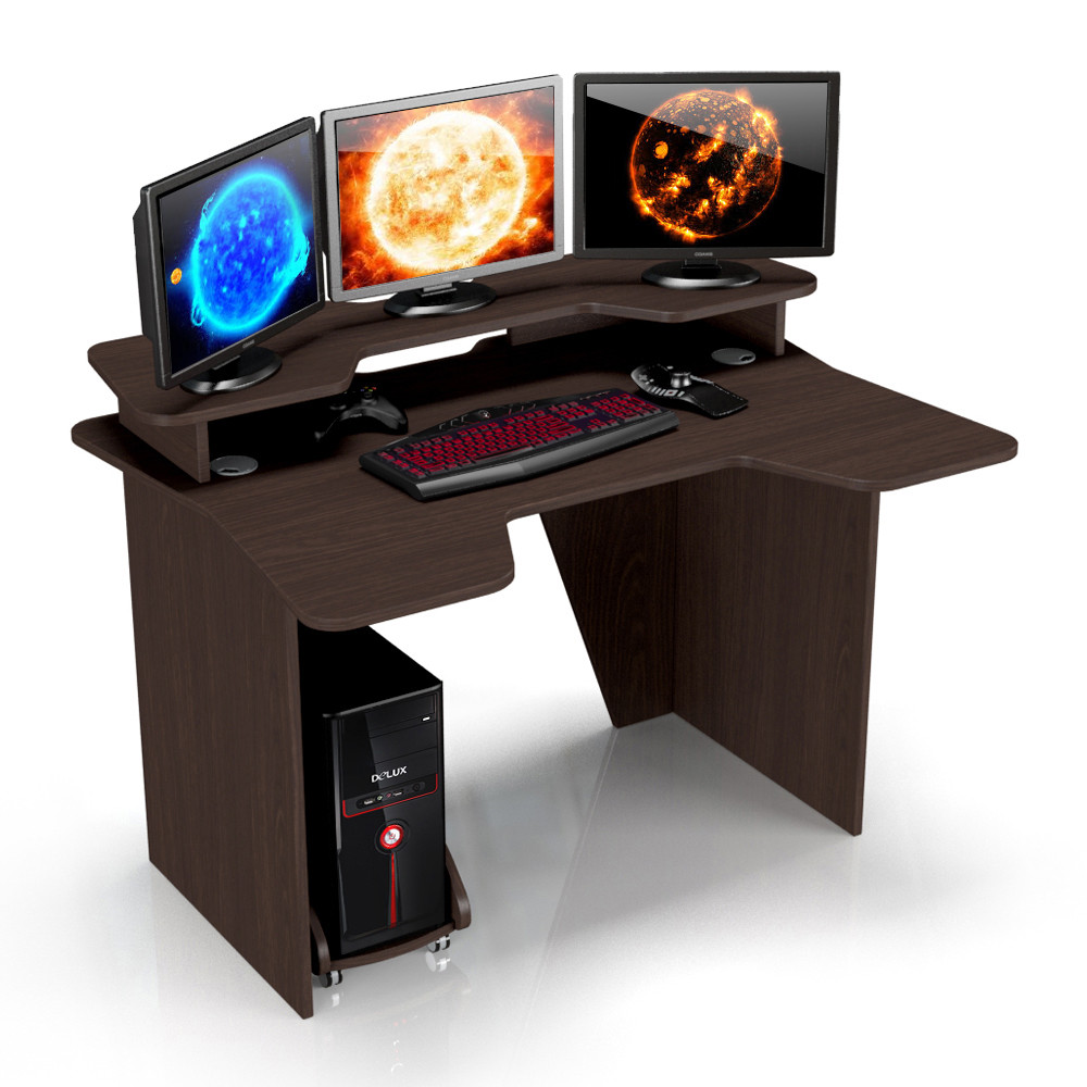 

Геймерский игровой компьютерный стол ZEUS IGROK-2 венге