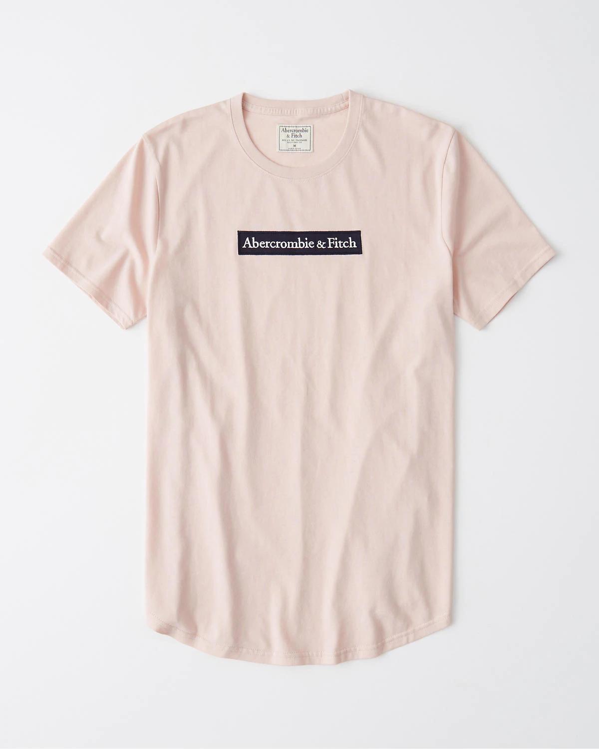 

Футболка Abercrombie & Fitch AF7473M L Светло-розовый