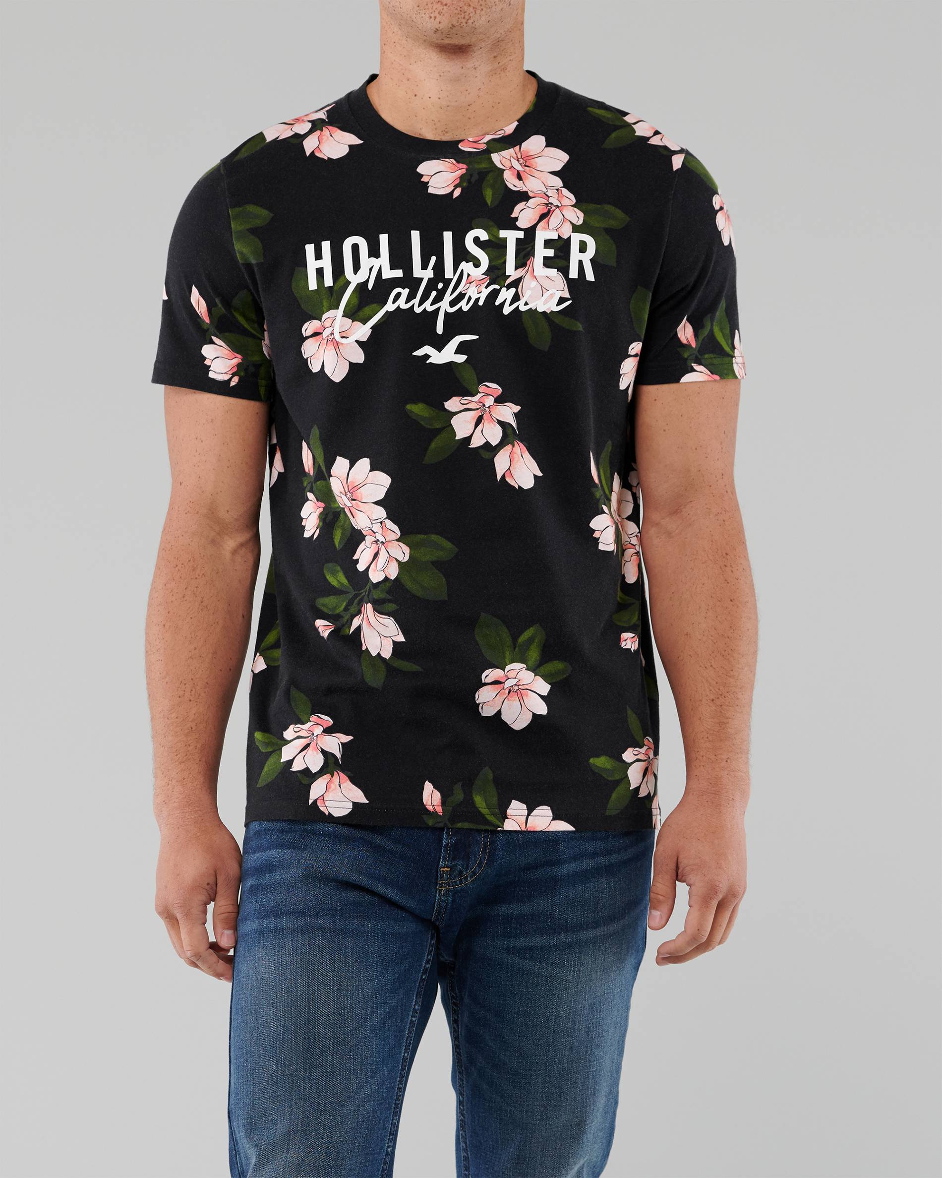 

Футболка Hollister HC7661M S Черный