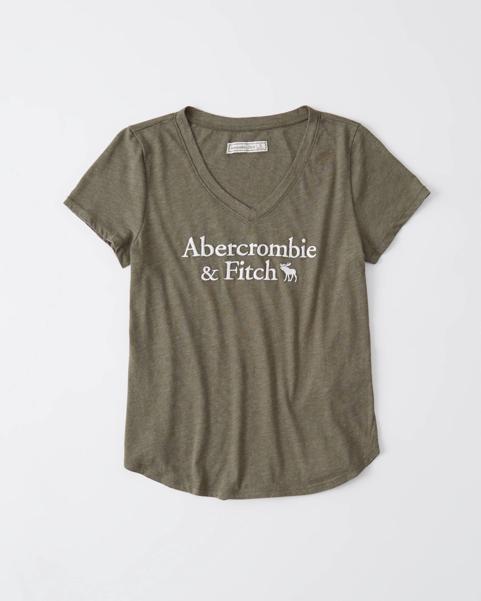 

Футболка Abercrombie & Fitch AF7546W XS Оливковый