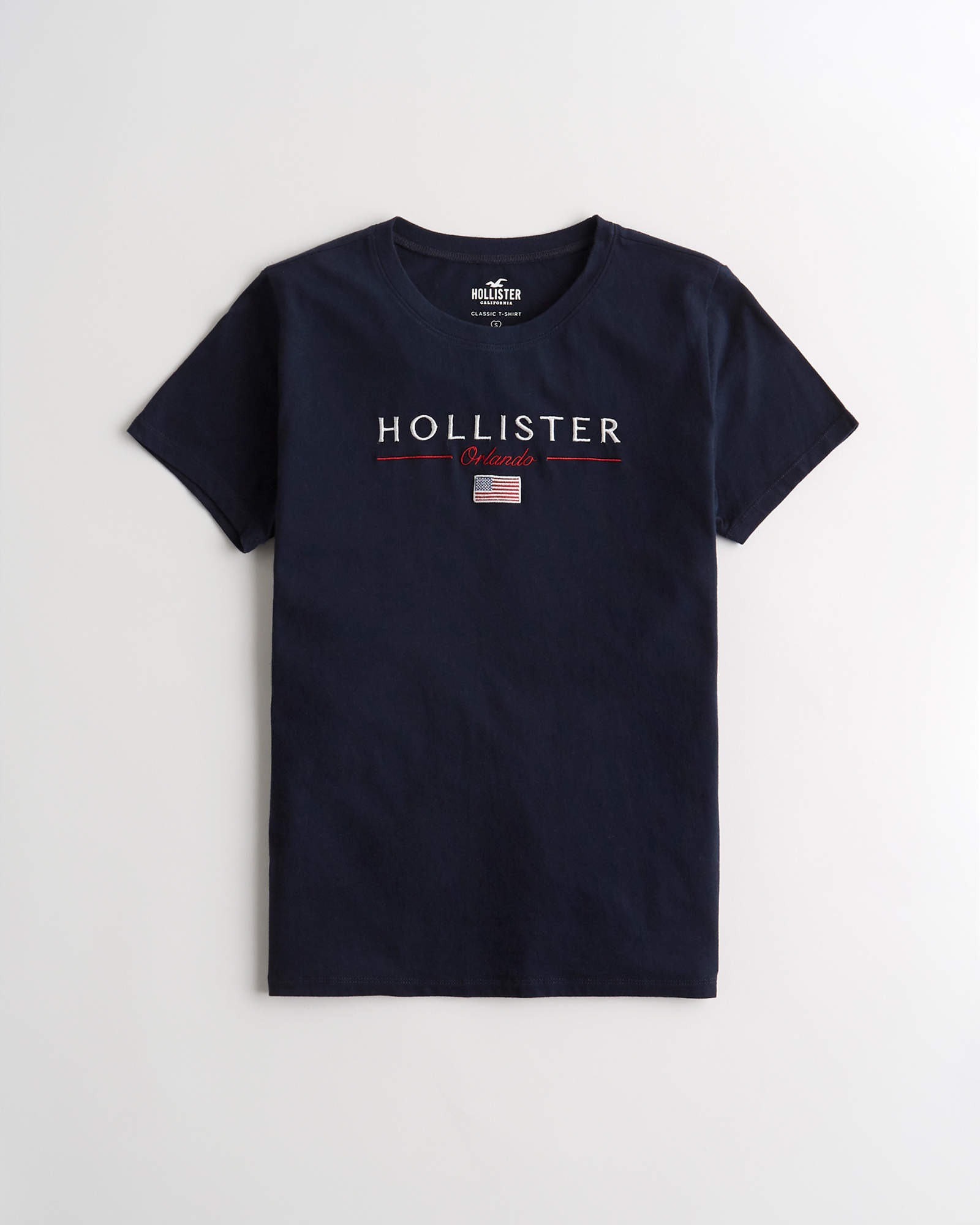 

Футболка Hollister HC8041W XS Темно-синий