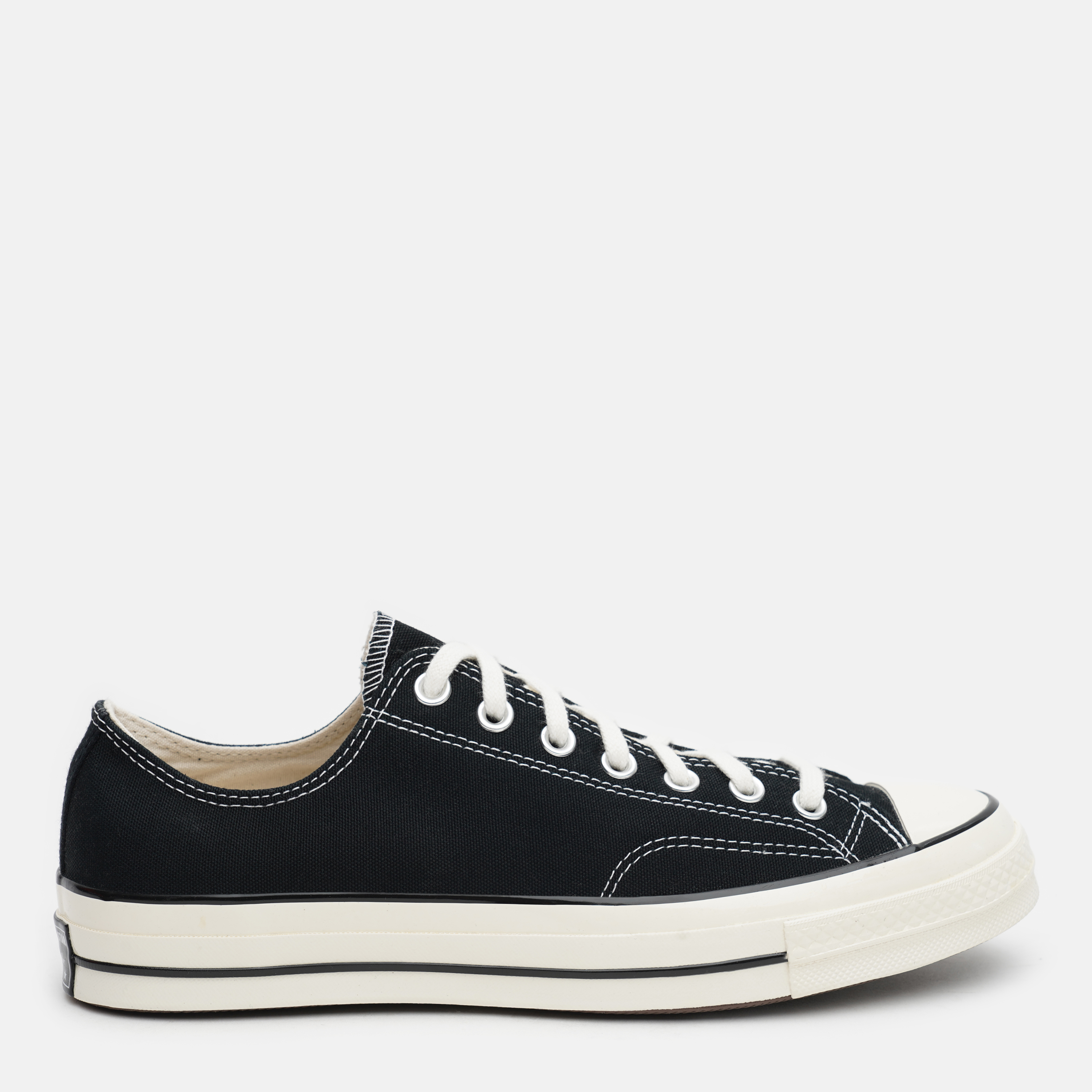 Акція на Чоловічі кеди низькі Converse Chuck 70 Ox 162058C-001 45 (11) 29.5 см Чорні від Rozetka