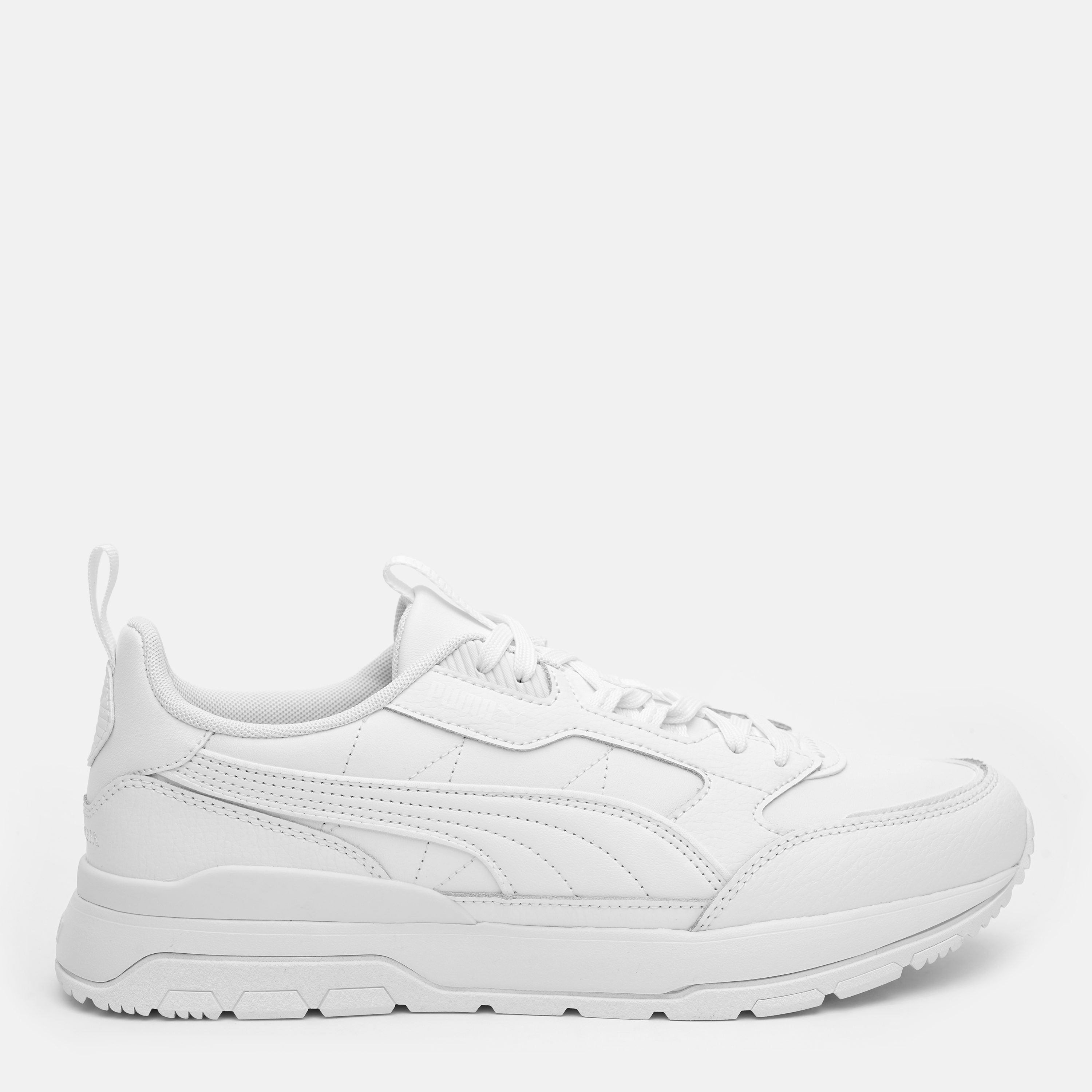 Акція на Чоловічі кросівки Puma R78 Trek Lth 38320202 43 (9) 28 см Puma White-Puma White від Rozetka