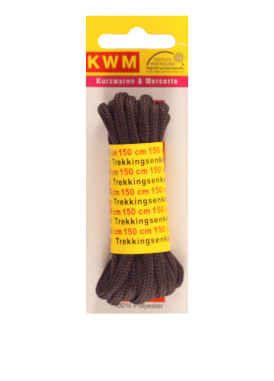 

Шнурки 150 см KWM коричневый