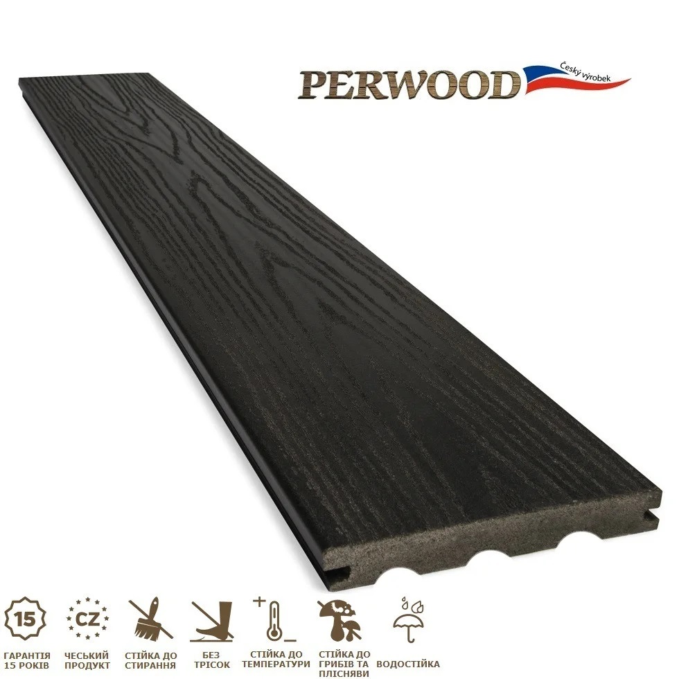 

Террасная доска Perwood Grand Massive Эбонит 161х21х4000 мм (400068)