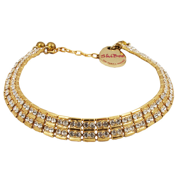 

Цепочка Shiboo Sissi-choker ШИБУ СИССИ-ЧОКЕР золотой, 35 см