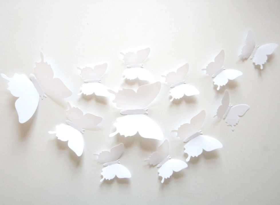 Начните творить этой весной с проектом по печати бабочек