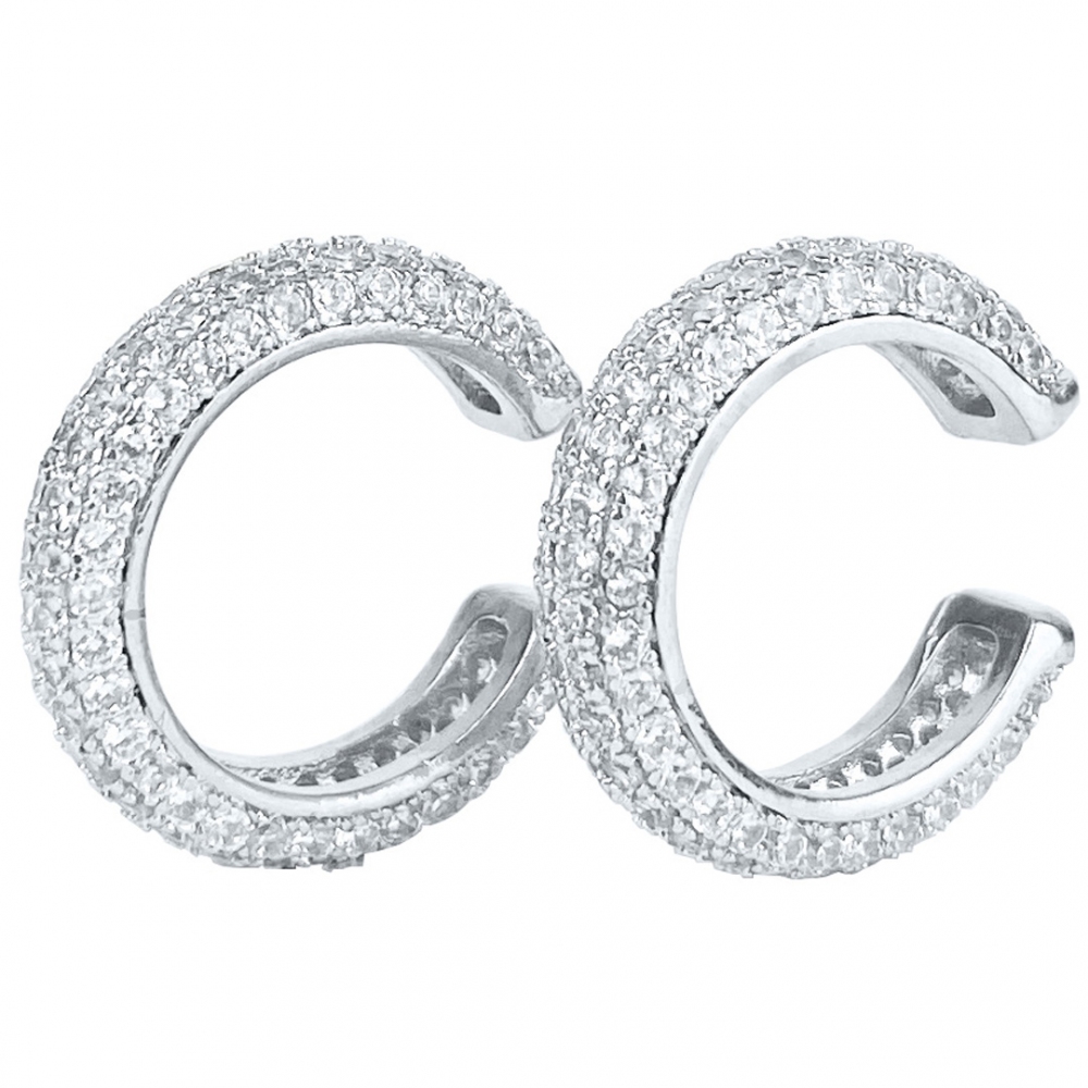 

Каффы Shine White Zircon(ka-841)