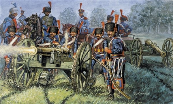 

Набор Italeri FRENCH LINE/GUARD ARTILLERY 6018