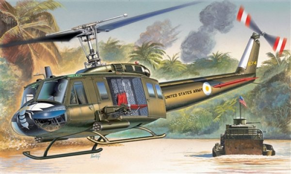 

Модель вертолета Italeri UH-1D SLICK, масштаб 1:72, артикул 1247