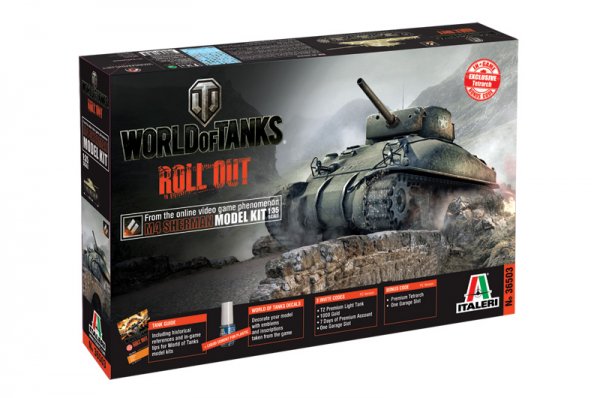 

Набoр Italeri (EU-WoT) M4 SHERMAN 36503