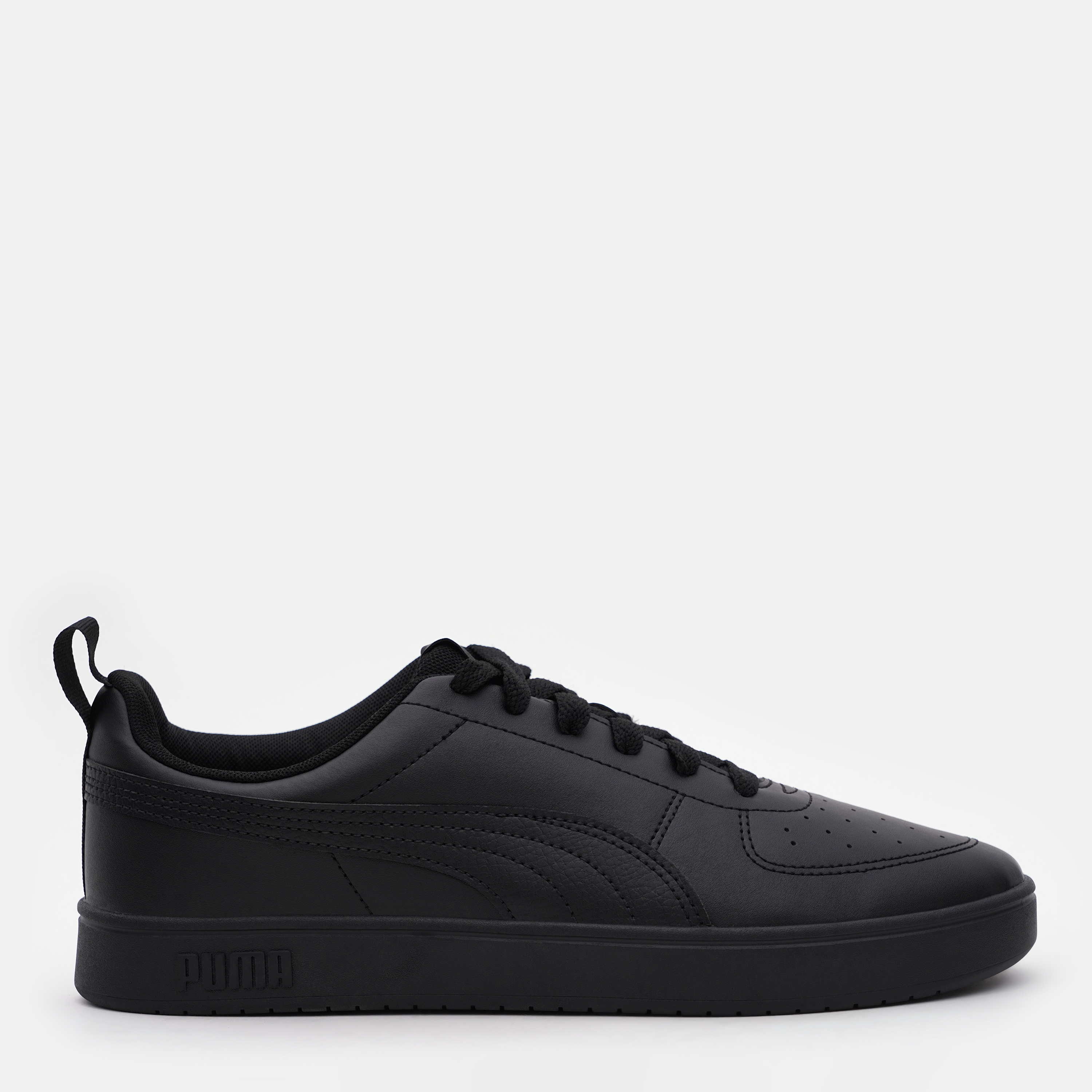 Акція на Чоловічі кеди низькі Puma Rickie 38760703 42 (8UK) 27 см Puma Black-Puma Black від Rozetka