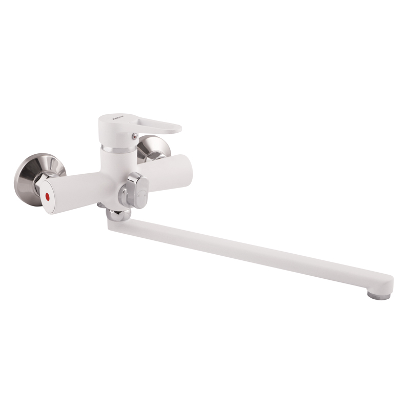 

Смеситель для ванны ZERIX PUD7 045 белый (ST3067)