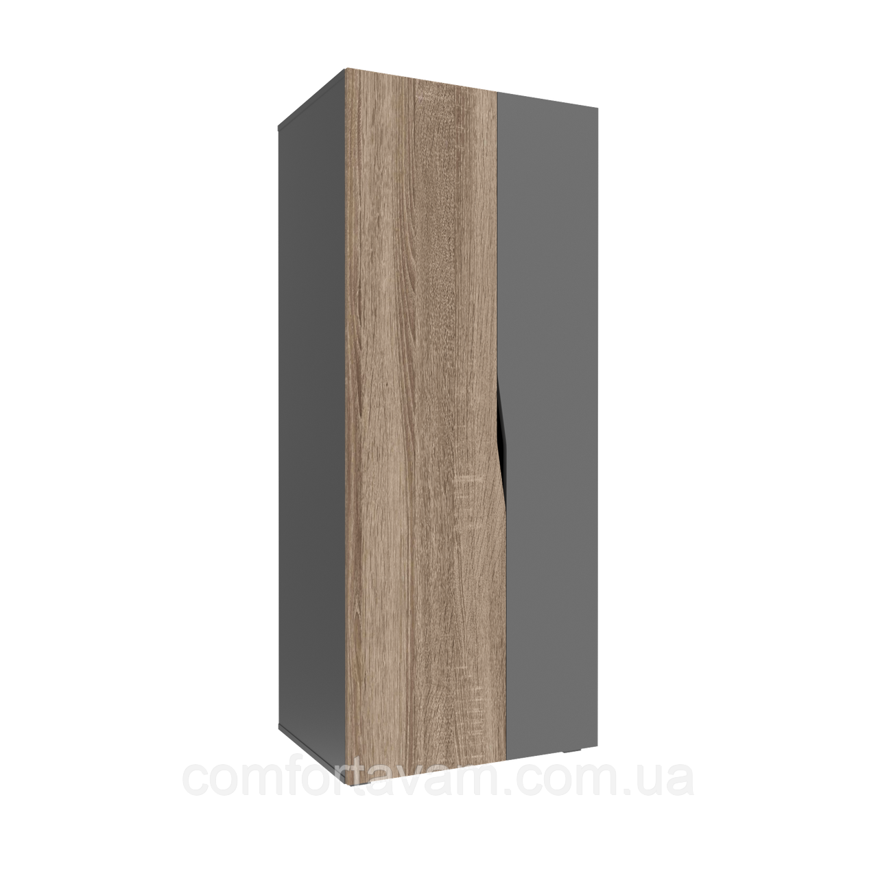 

Шафа Intarsio Connect B 195х80 см Дуб Сонома Трюфель + Антрацит