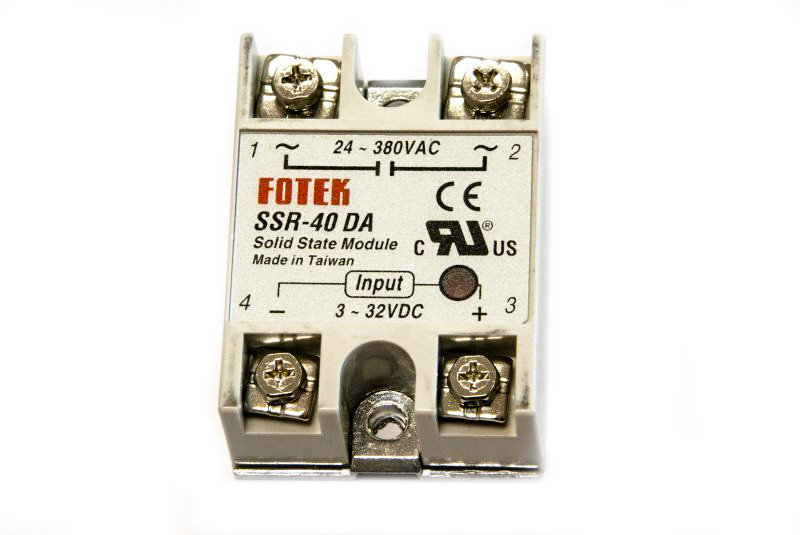 Однофазное твердотельное реле FOTEK SSR-40DA 40А DC-AC (7161) – фото ...