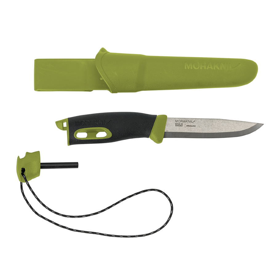 

Нож Morakniv Companion Spark (S) Green, нержавеющая сталь (13570)