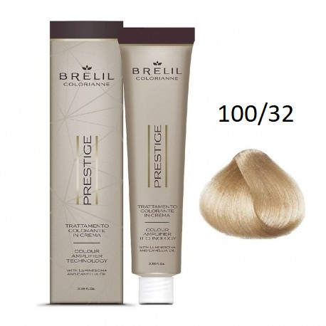 Краска для волос Brelil Colorianne Prestige 100/32 суперосветлитель ...