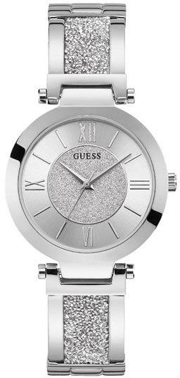 

Наручные часы GUESS серебристые