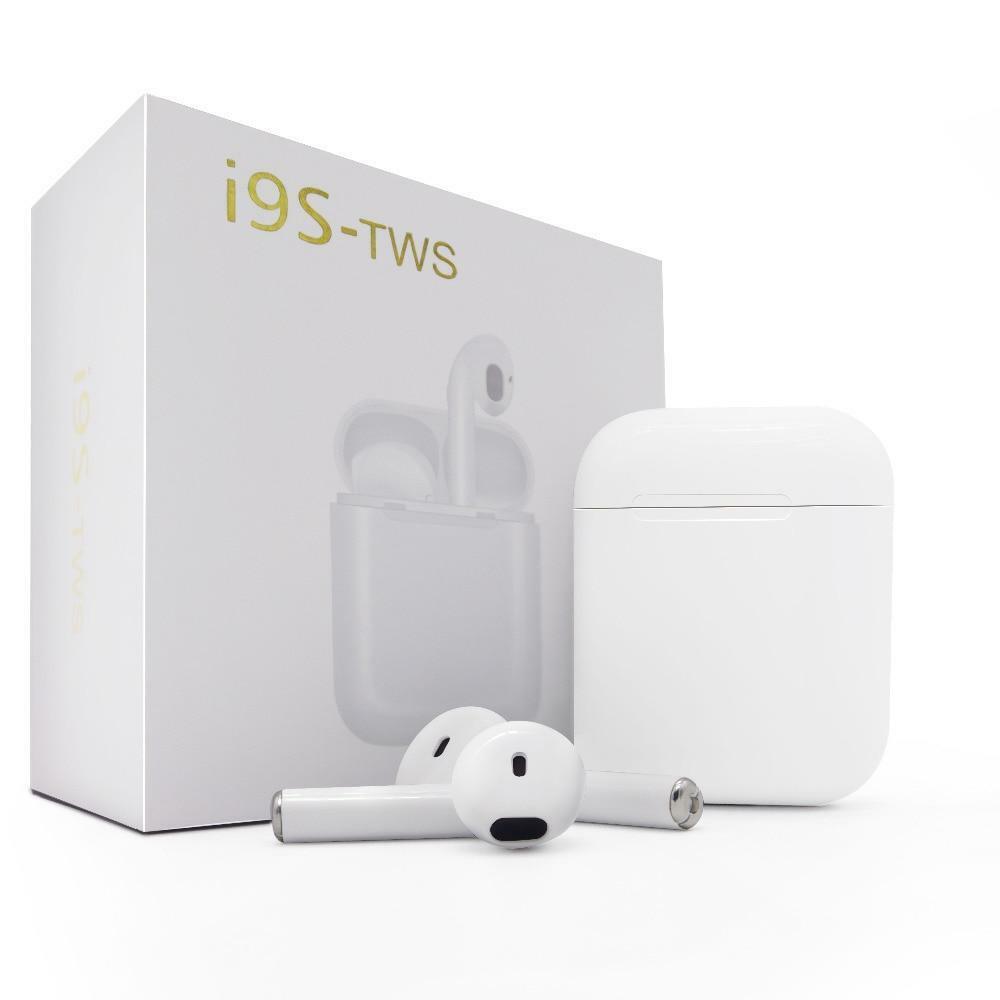 

Беспроводные Bluetooth наушники портативные HBQ I9S TWS Stereo белые