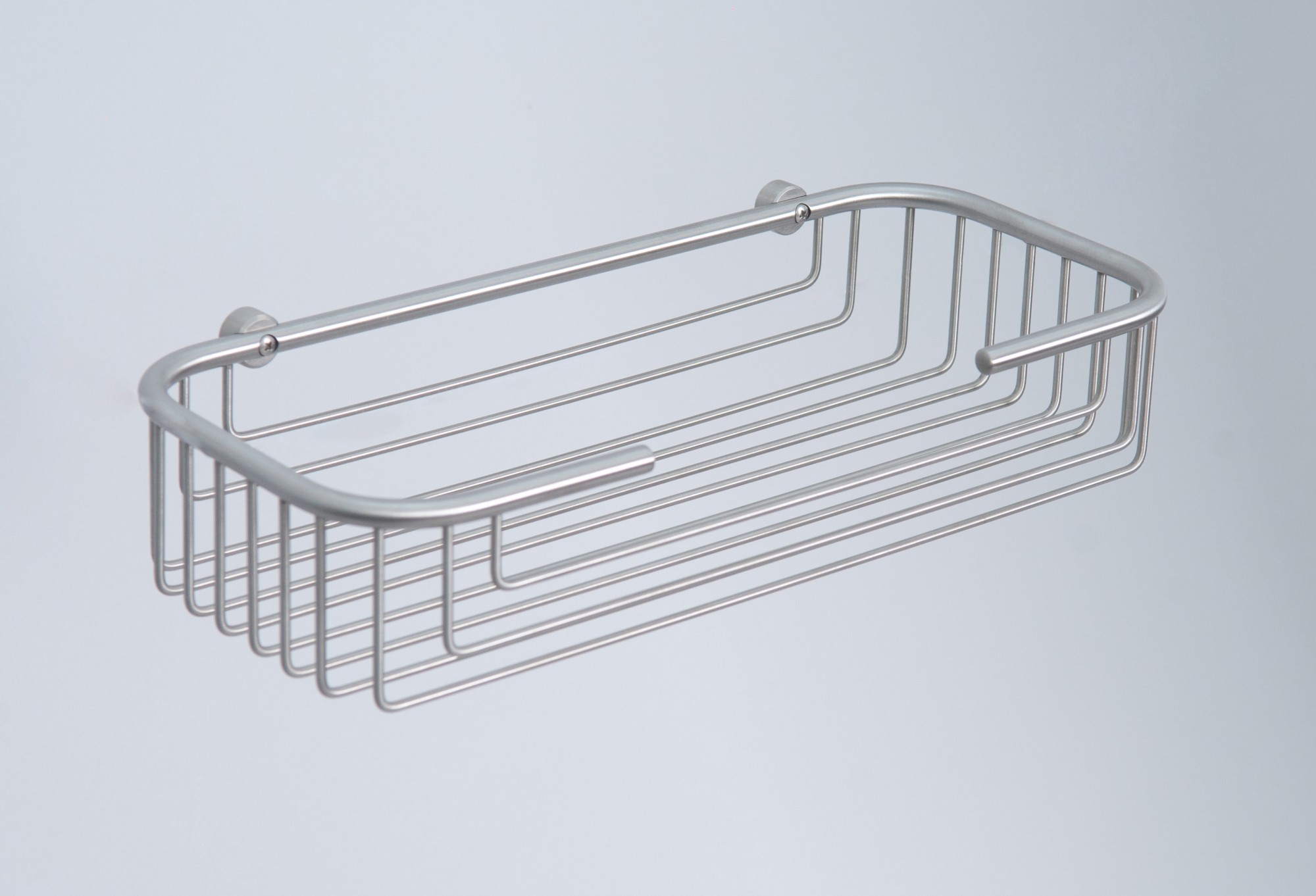 

Полка-решётка прямая одинарная STEEL HAMMER серый сатин 300x130 BR-101S