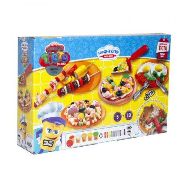 

Тесто для лепки "Master-Do: Шеф-Повар. Кулинария" MEGA BOX (укр) TMD-09-01U