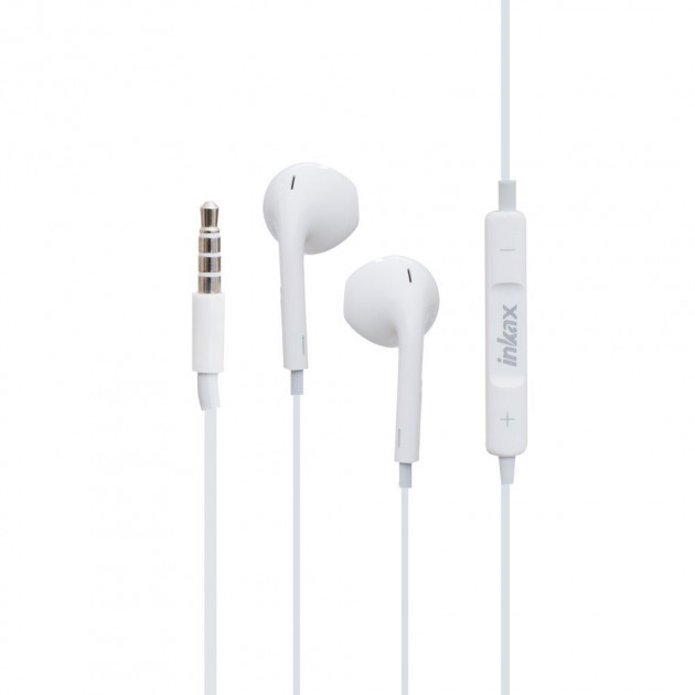 

Hаушники гарнитура с микрофоном Inkax OE-09 White