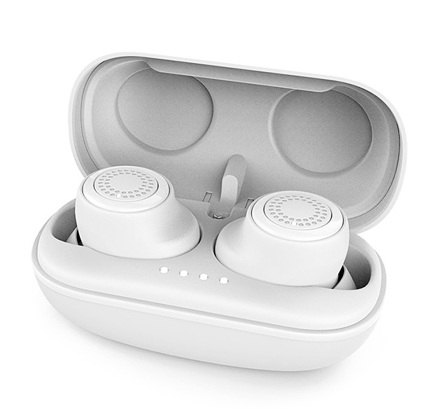 

Беспроводные Bluetooth наушники Remax Stereo TWS-2S в кейсе Silver