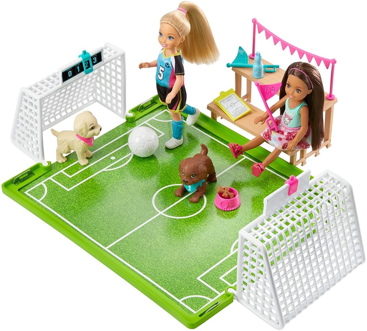 Кукла Барби Челси игра в футбол Barbie Dreamhouse Chelsea Soccer Playset  GHK37 – фото, отзывы, характеристики в интернет-магазине ROZETKA от  продавца: ToysBabyHit | Купить в Украине: Киеве, Харькове, Днепре, Одессе,  Запорожье, Львове