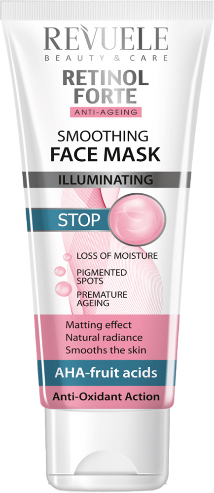 Разглаживающая маска для лица Revuele Retinol Forte 80 мл ...