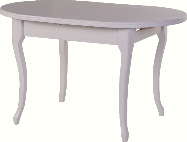 

Стол обеденный Радуга Вена-3 126(+35)х81х75 белый