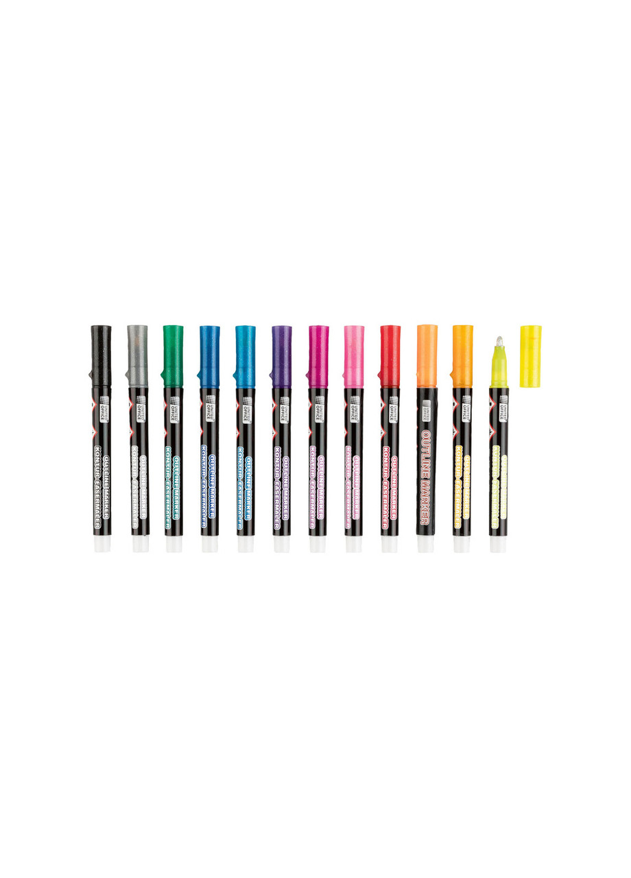 Tombow Primary Palette Dual Brush Pen Set