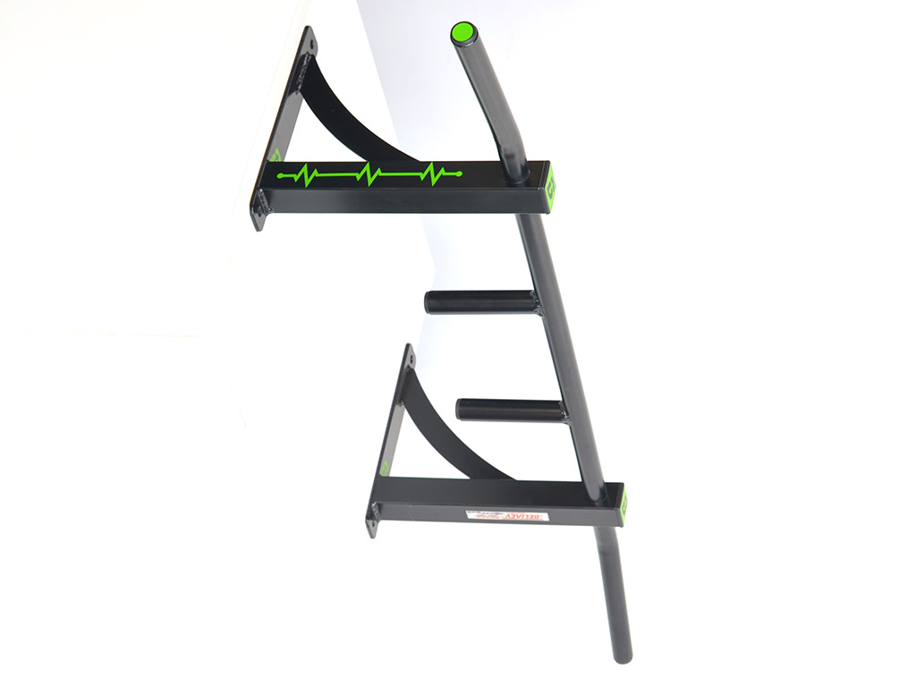 

Турник BELIAEV Equipment Sports Pro Наддверный (MB0340PgG) Черный с Зеленым