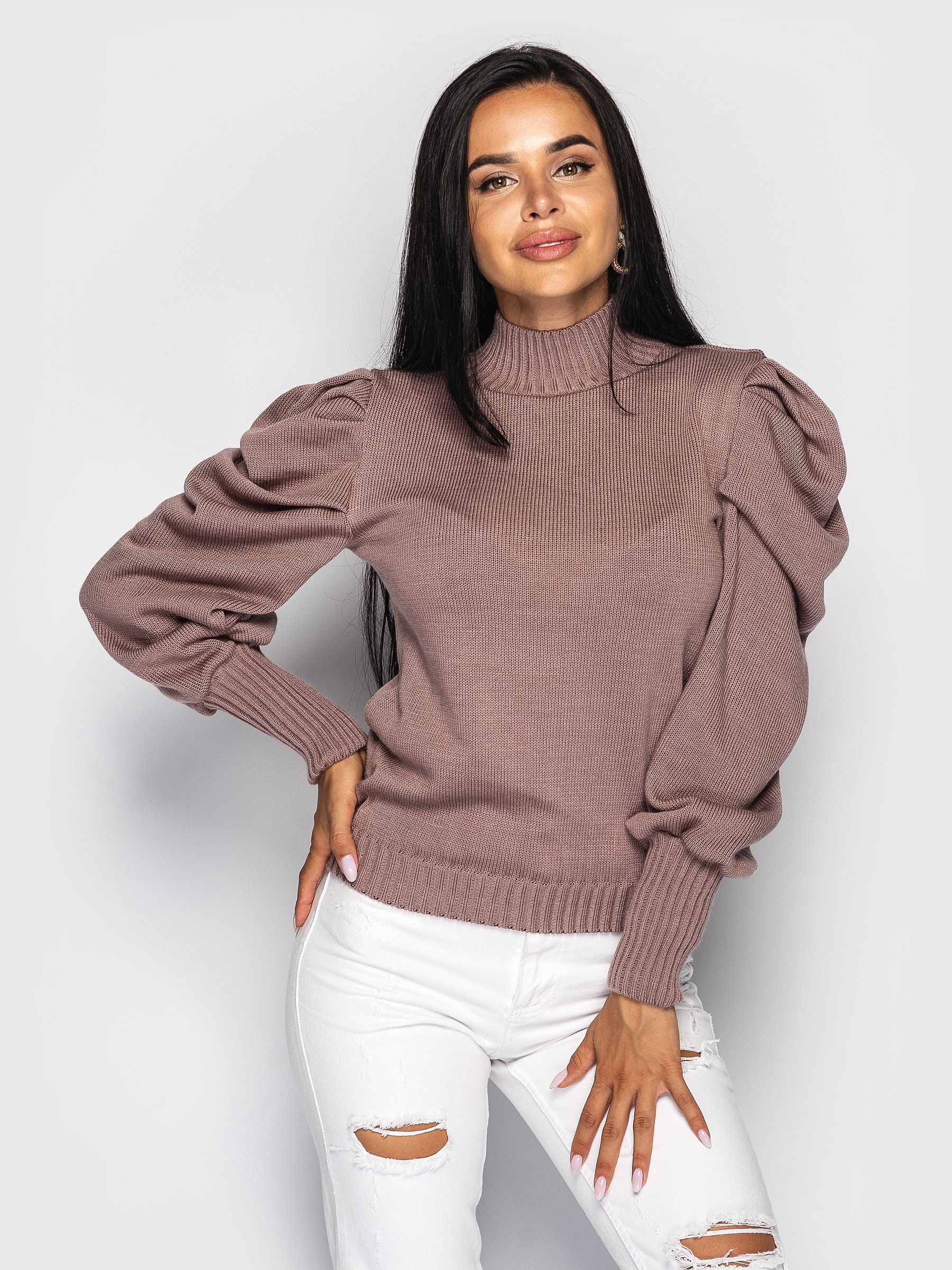 

Свитер Larionoff Lolly - Кофейный, Свитер Larionoff Lolly 42-46 Кофейный